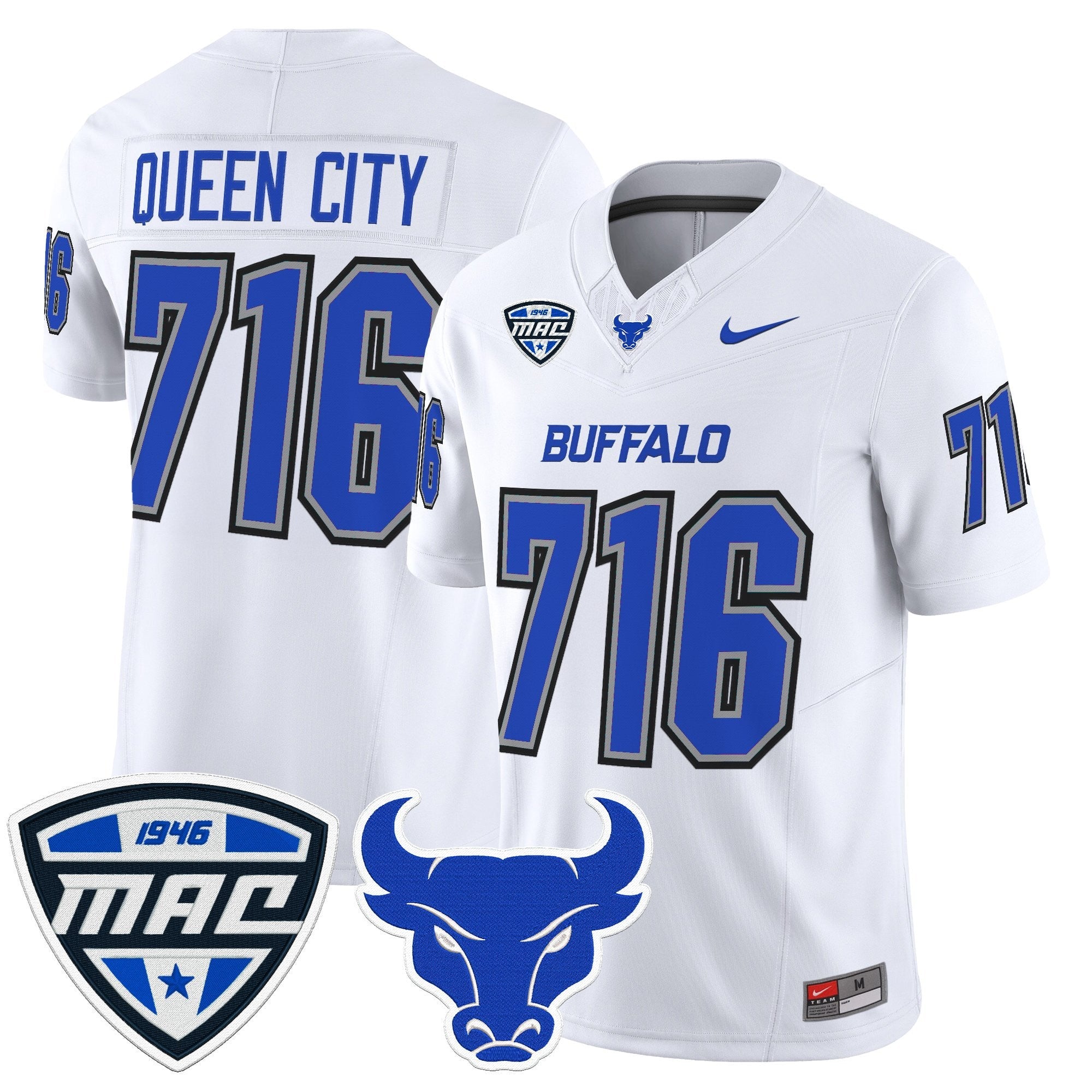 Men's Buffalo Bulls 2025 Vapor Limited Jersey - All Stitched