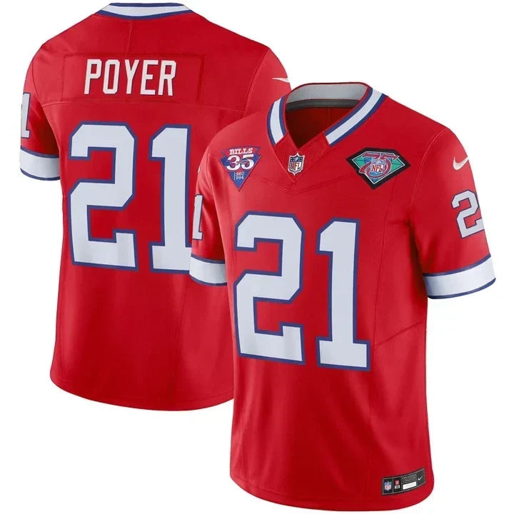 Men's Buffalo Bills 1994 Throwback Vapor Jersey - All Stitched
