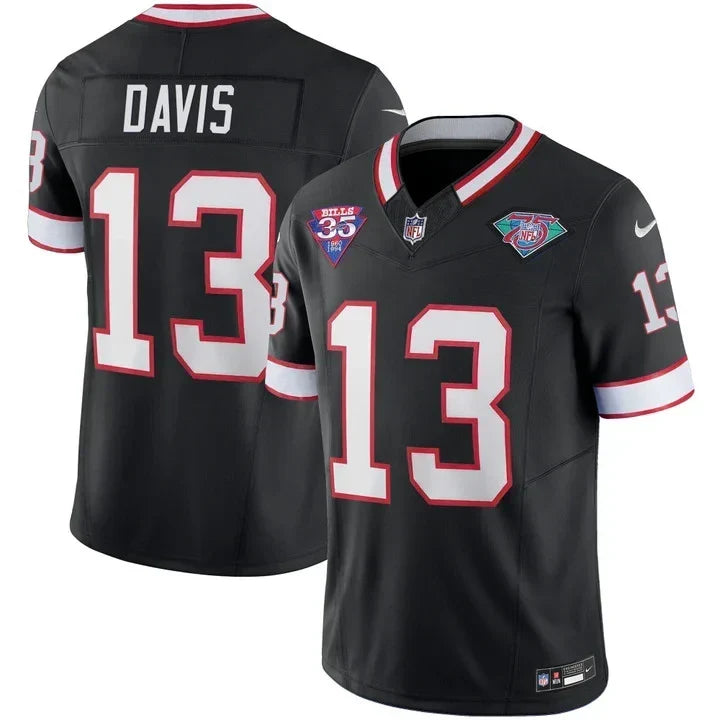 Men's Buffalo Bills 1994 Throwback Vapor Jersey - All Stitched