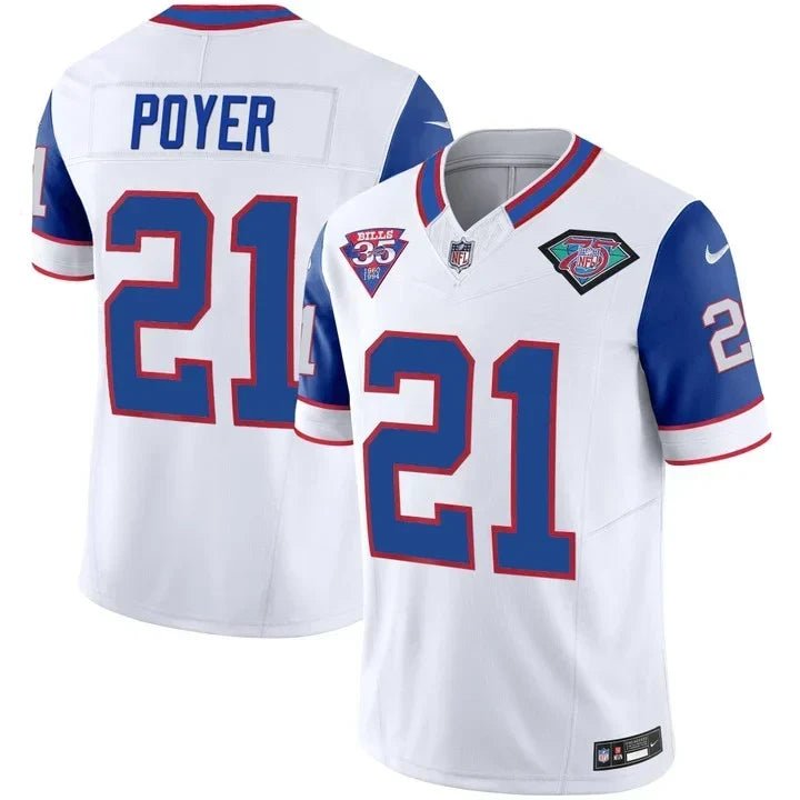 Men's Buffalo Bills 1994 Throwback Vapor Jersey - All Stitched