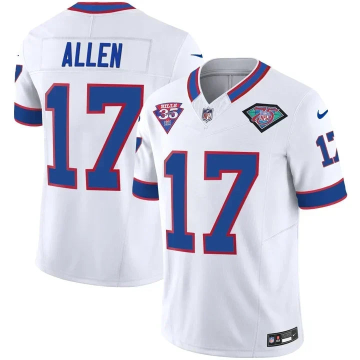 Men's Buffalo Bills 1994 Throwback Vapor Jersey - All Stitched