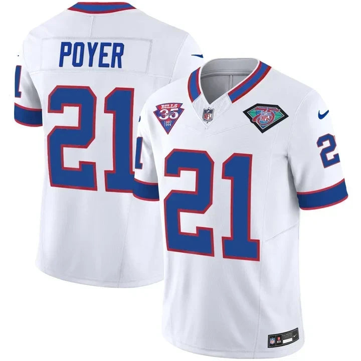 Men's Buffalo Bills 1994 Throwback Vapor Jersey - All Stitched