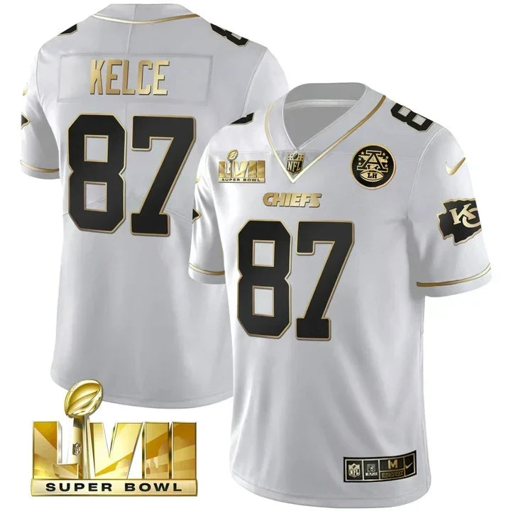 Men's Kansas City Chiefs Super Bowl Vapor Limited Jersey - All Stitched