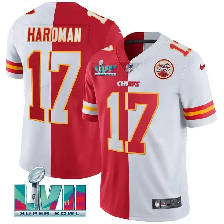 Men's Kansas City Chiefs Super Bowl Vapor Limited Jersey - All Stitched