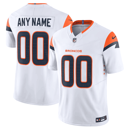 Custom Denver Broncos Vapor F.U.S.E. Limited Jersey - All Stitched