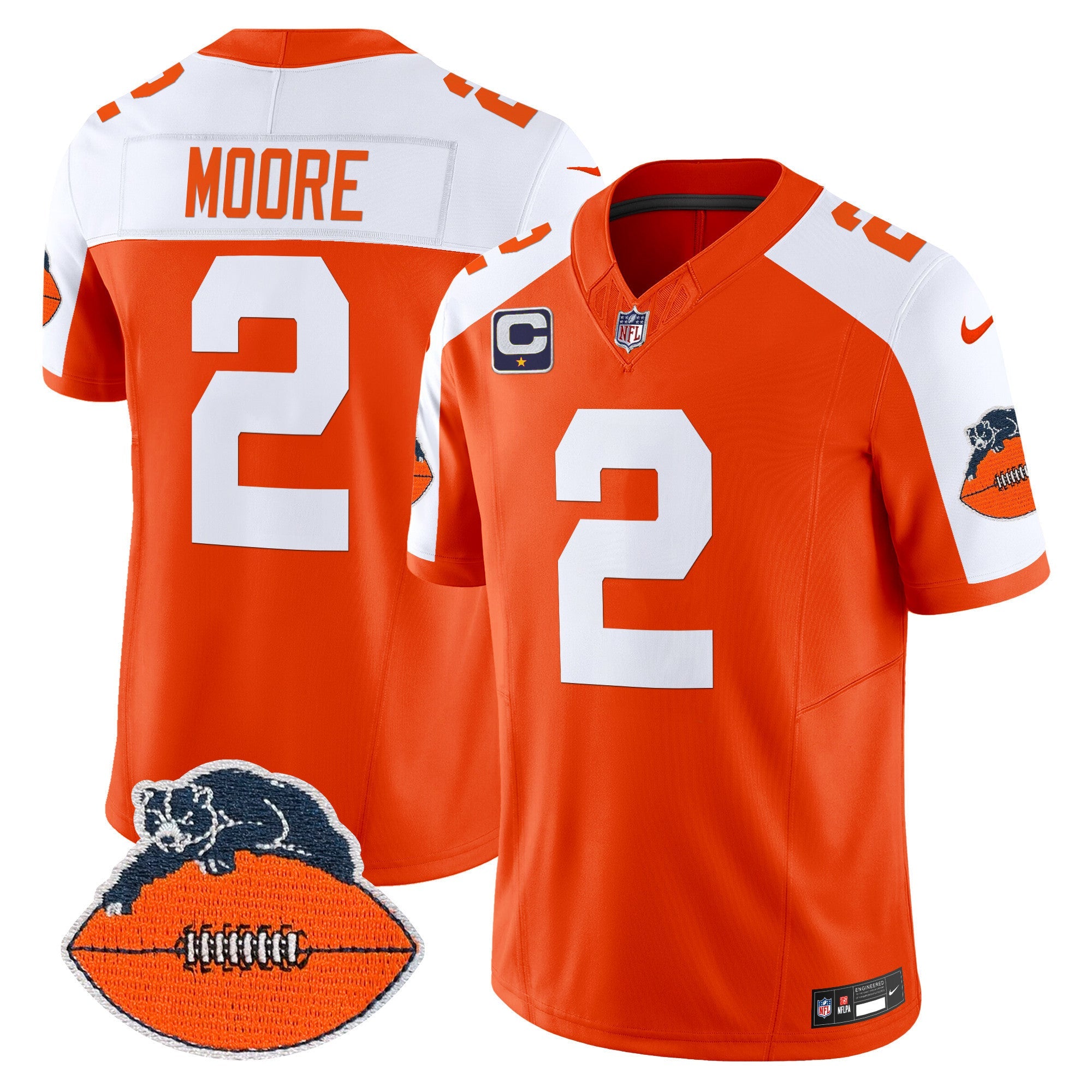 Men's Chicago Bears Throwback Vapor Limited Jersey - All Stitched