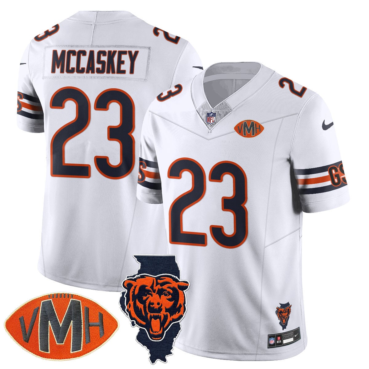 Women's Chicago Bears Honor Virginia Halas McCaskey Jersey - All Stitched