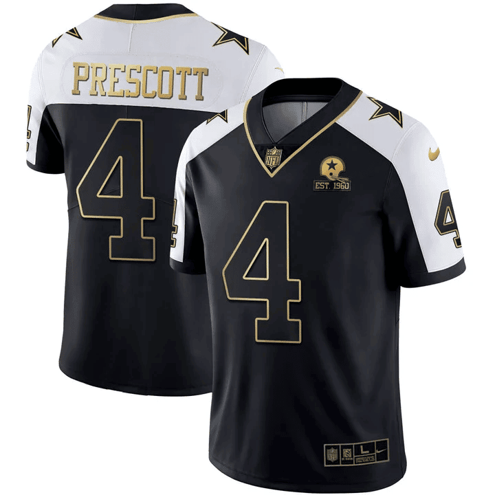 DALLAS COWBOYS ALTERNATE VAPOR BLACK GOLD LIMITED JERSEY - ALL STITCHED