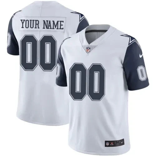 Custom Dallas Cowboys Color Rush Jersey – All Stitched