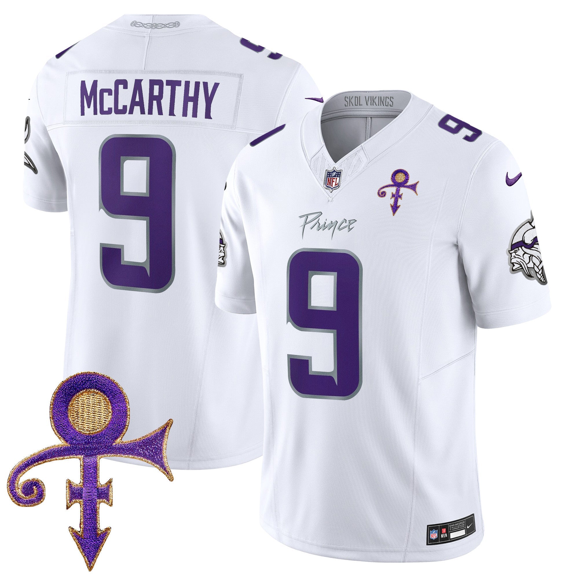 Women's Minnesota Vikings 2024 Prince Vapor Limited Jersey - All Stitched