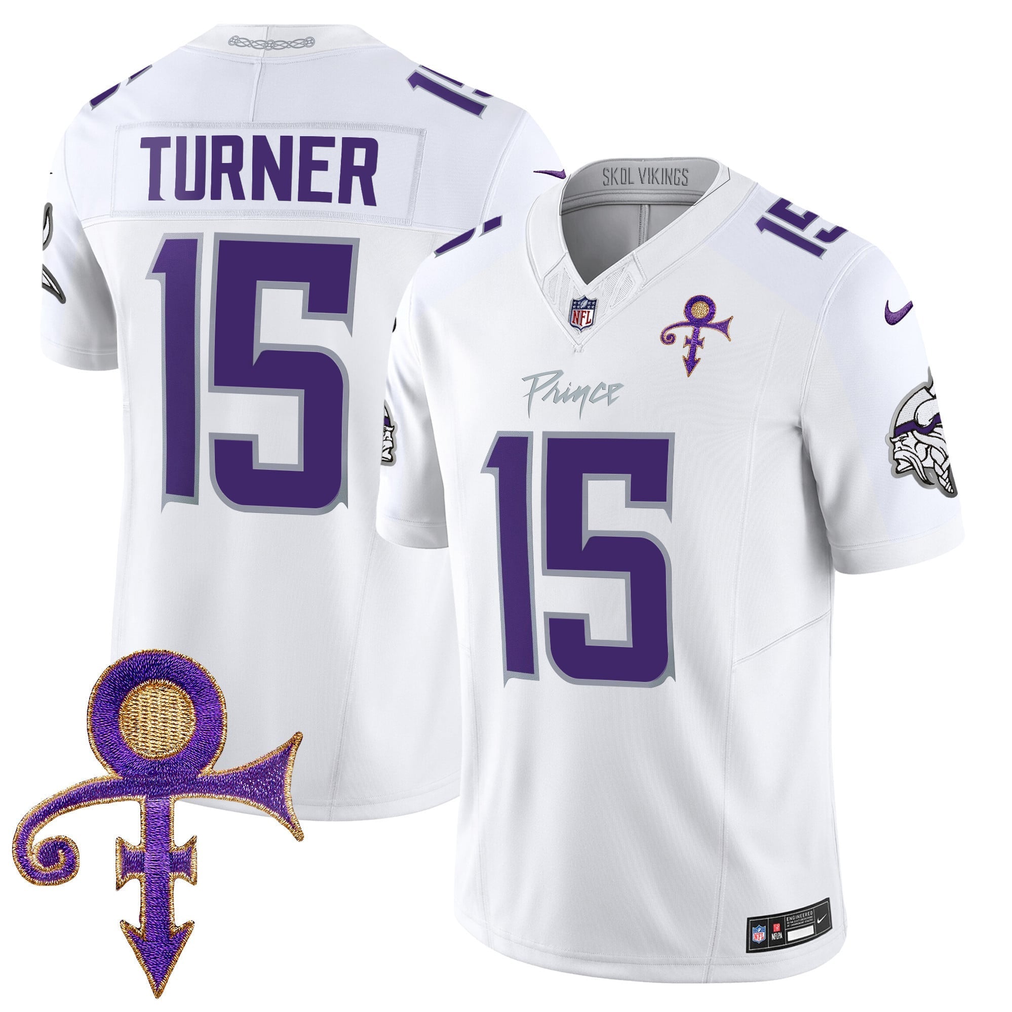 Women's Minnesota Vikings 2024 Prince Vapor Limited Jersey - All Stitched