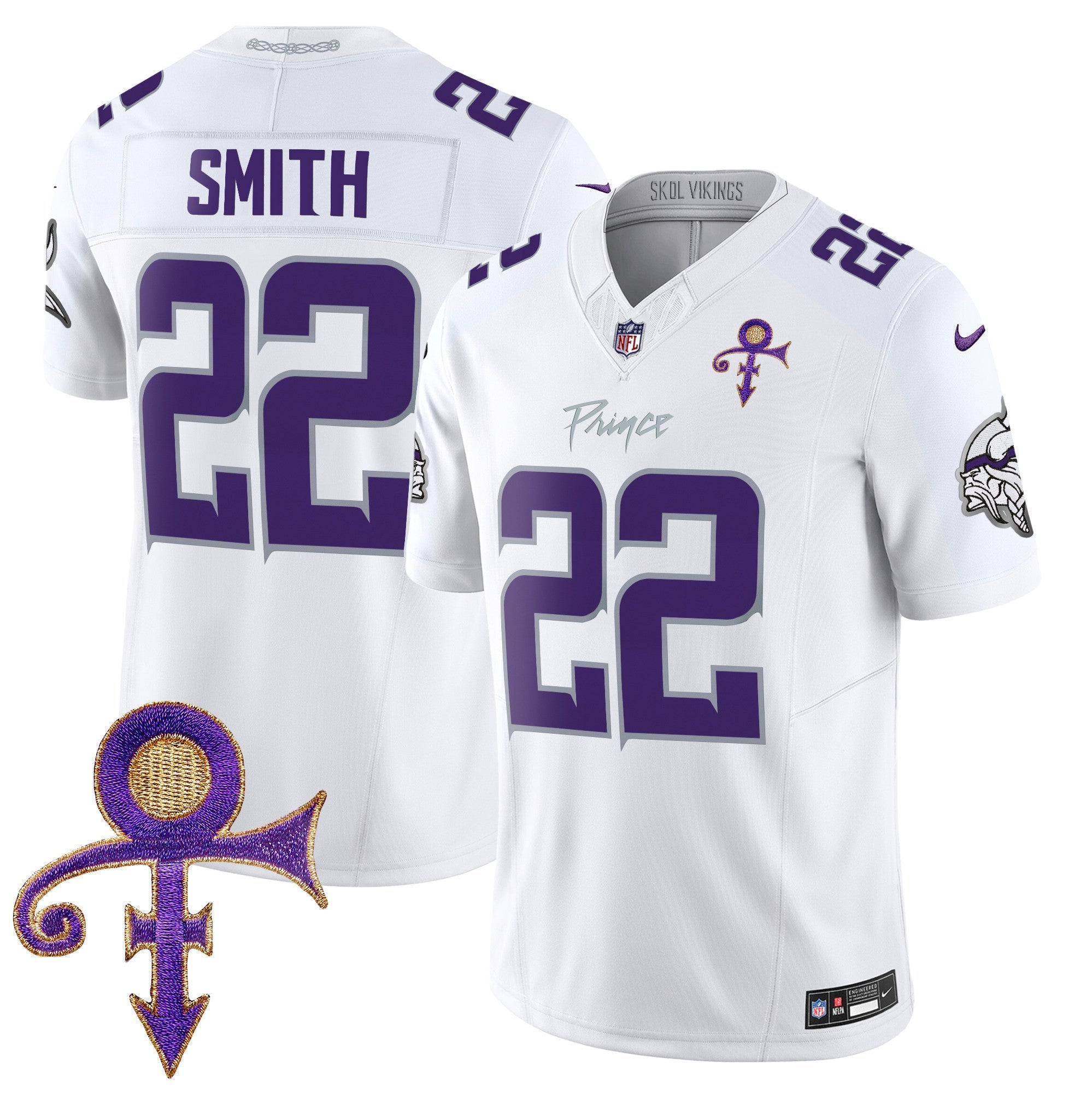 Women's Minnesota Vikings 2024 Prince Vapor Limited Jersey - All Stitched