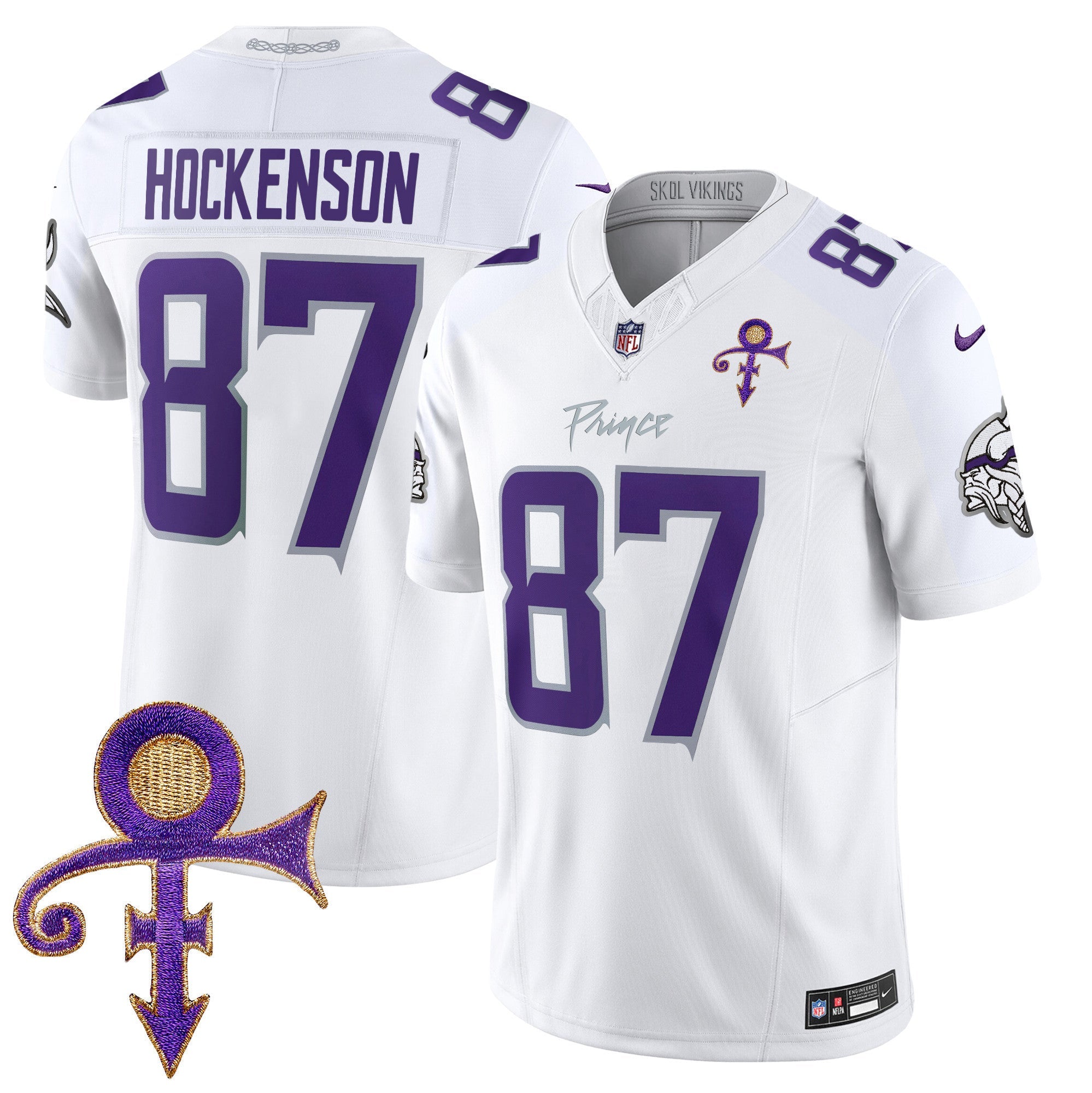 Women's Minnesota Vikings 2024 Prince Vapor Limited Jersey - All Stitched