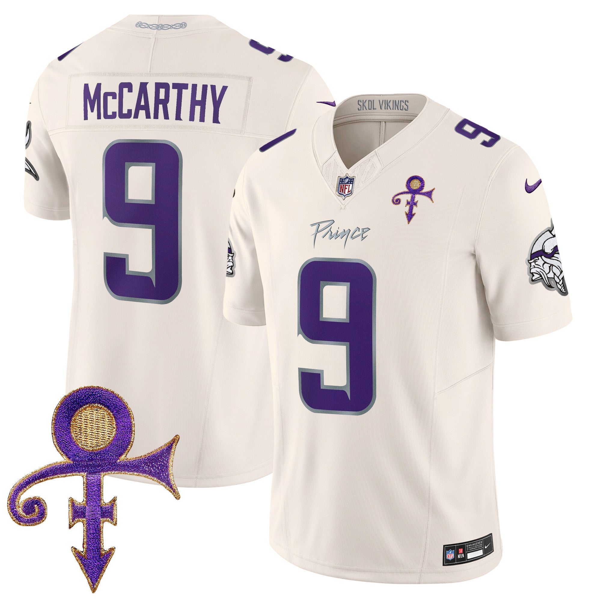 Women's Minnesota Vikings 2024 Prince Vapor Limited Jersey - All Stitched