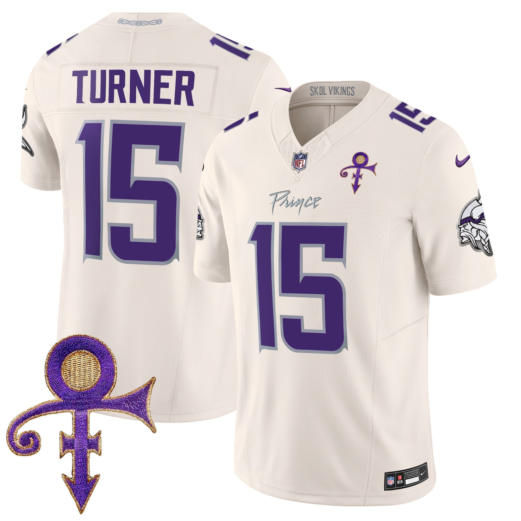 Women's Minnesota Vikings 2024 Prince Vapor Limited Jersey - All Stitched