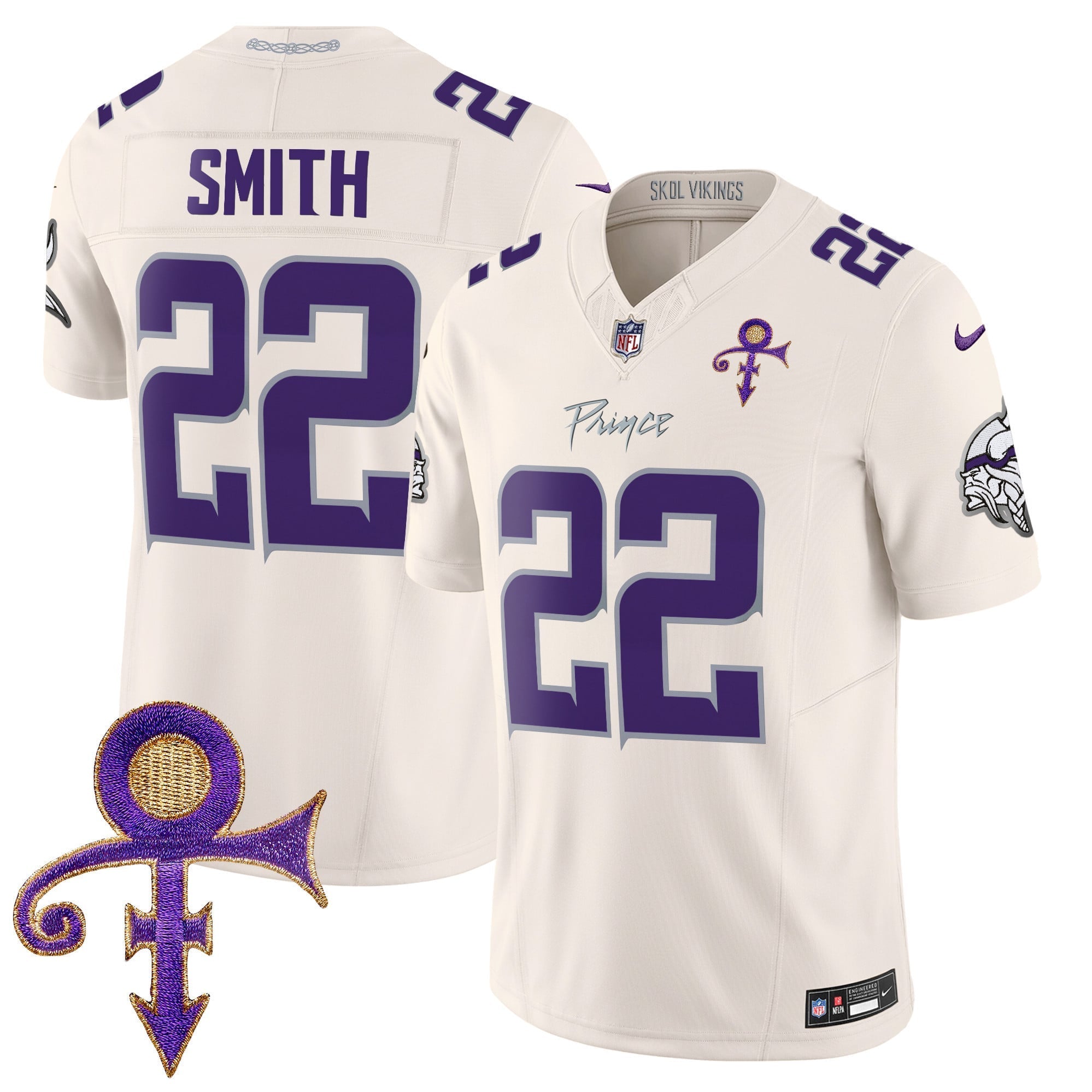 Women's Minnesota Vikings 2024 Prince Vapor Limited Jersey - All Stitched