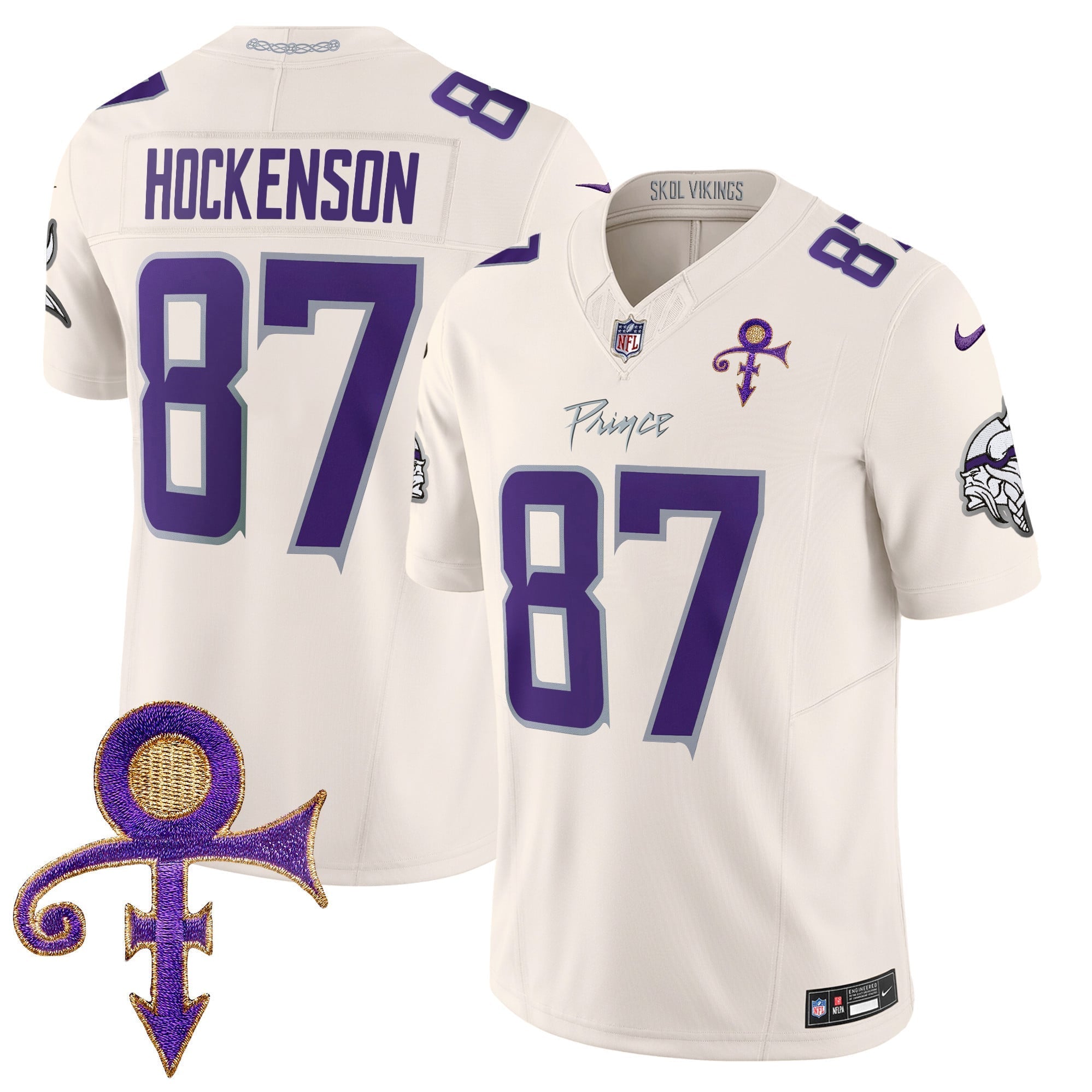 Women's Minnesota Vikings 2024 Prince Vapor Limited Jersey - All Stitched
