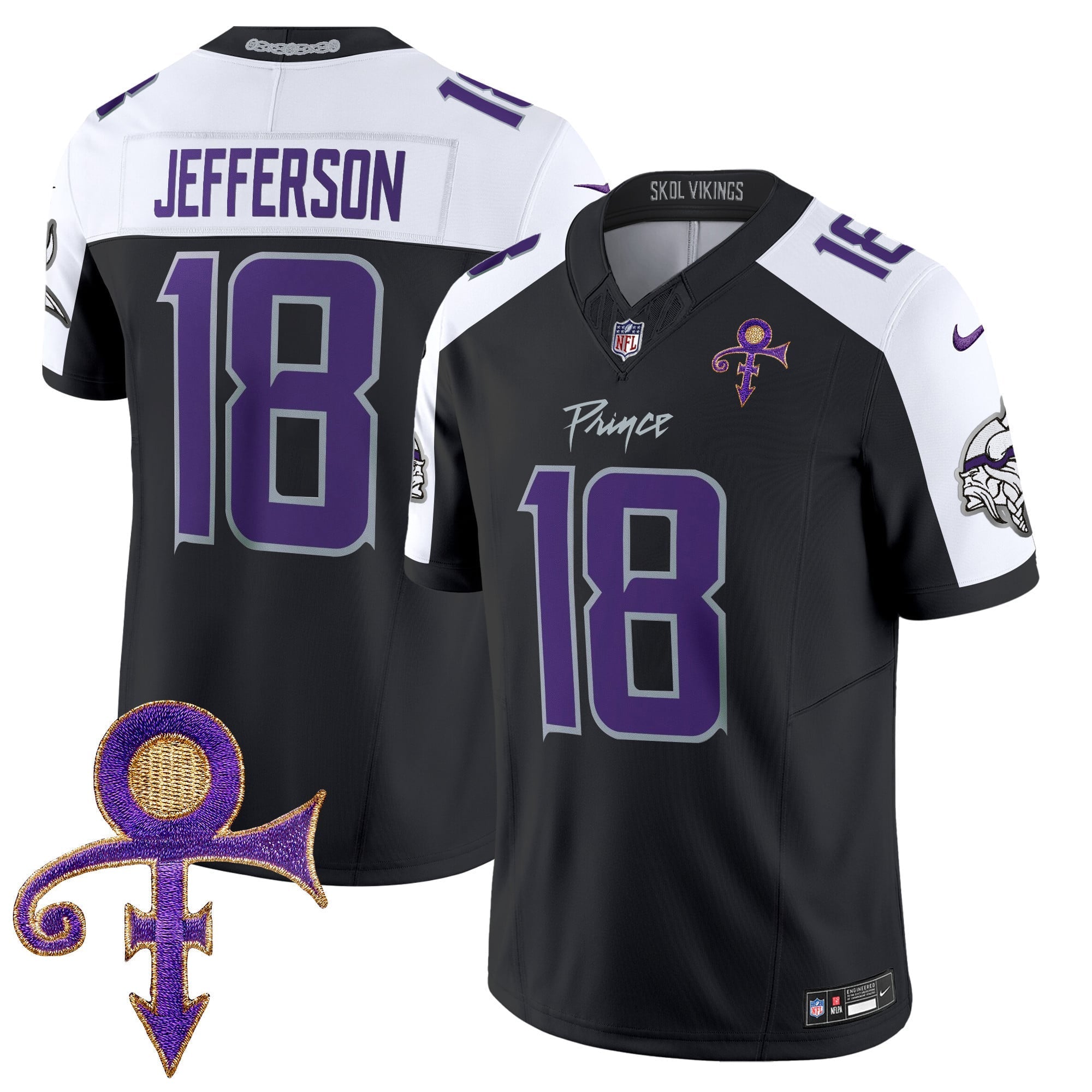 Women's Minnesota Vikings 2024 Prince Vapor Limited Jersey - All Stitched