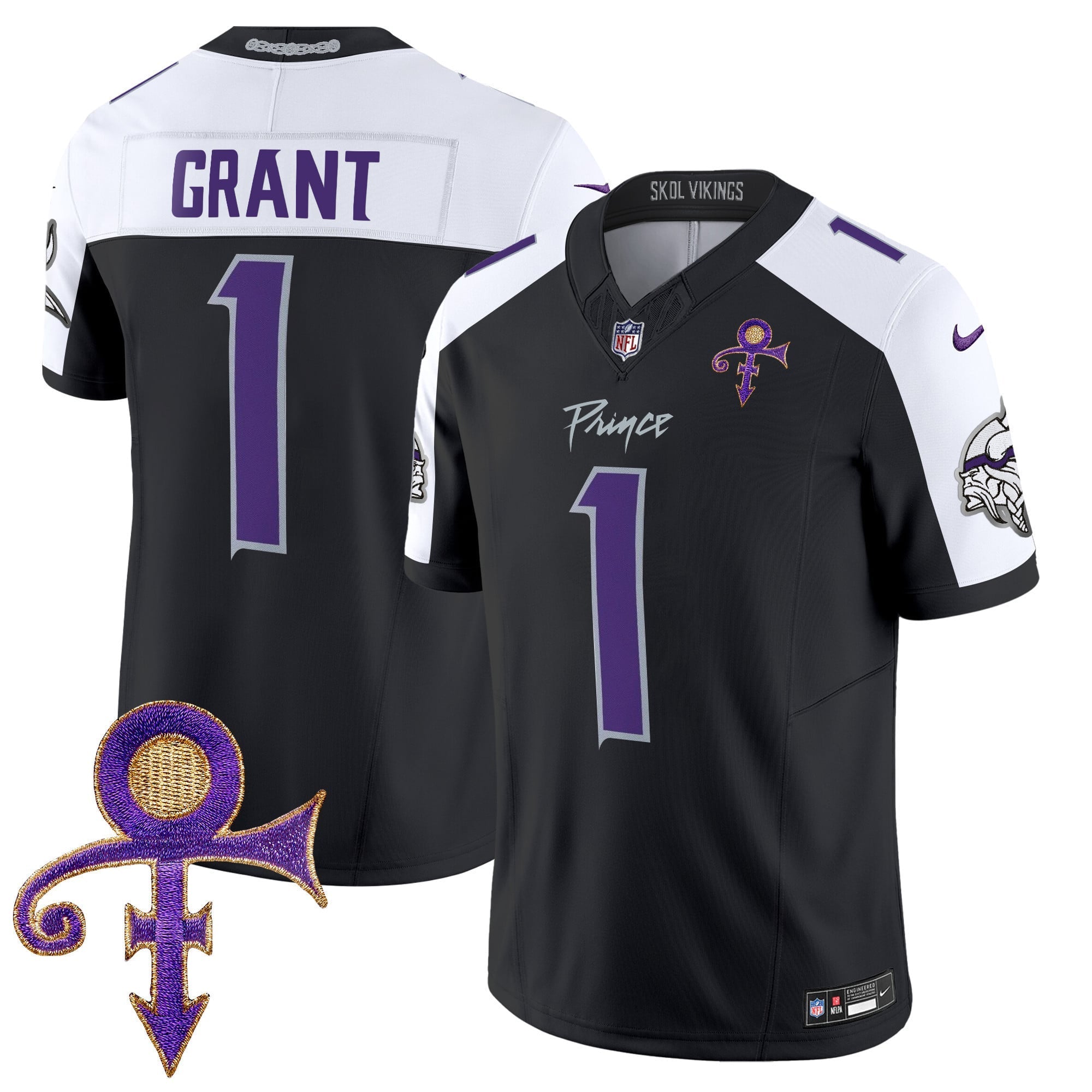 Women's Minnesota Vikings 2024 Prince Vapor Limited Jersey - All Stitched