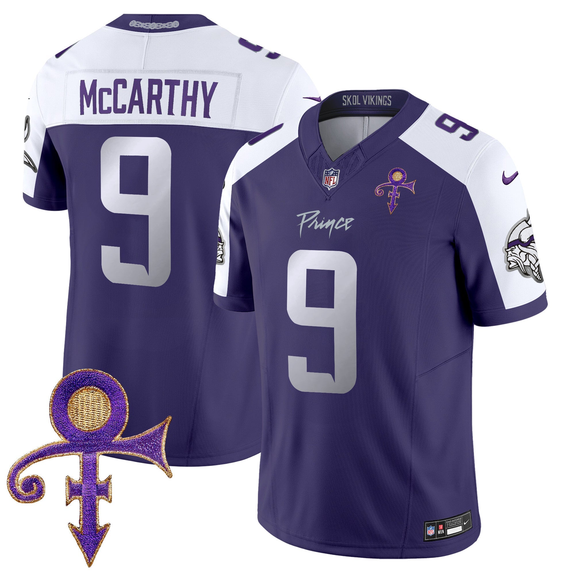 Women's Minnesota Vikings 2024 Prince Vapor Limited Jersey - All Stitched