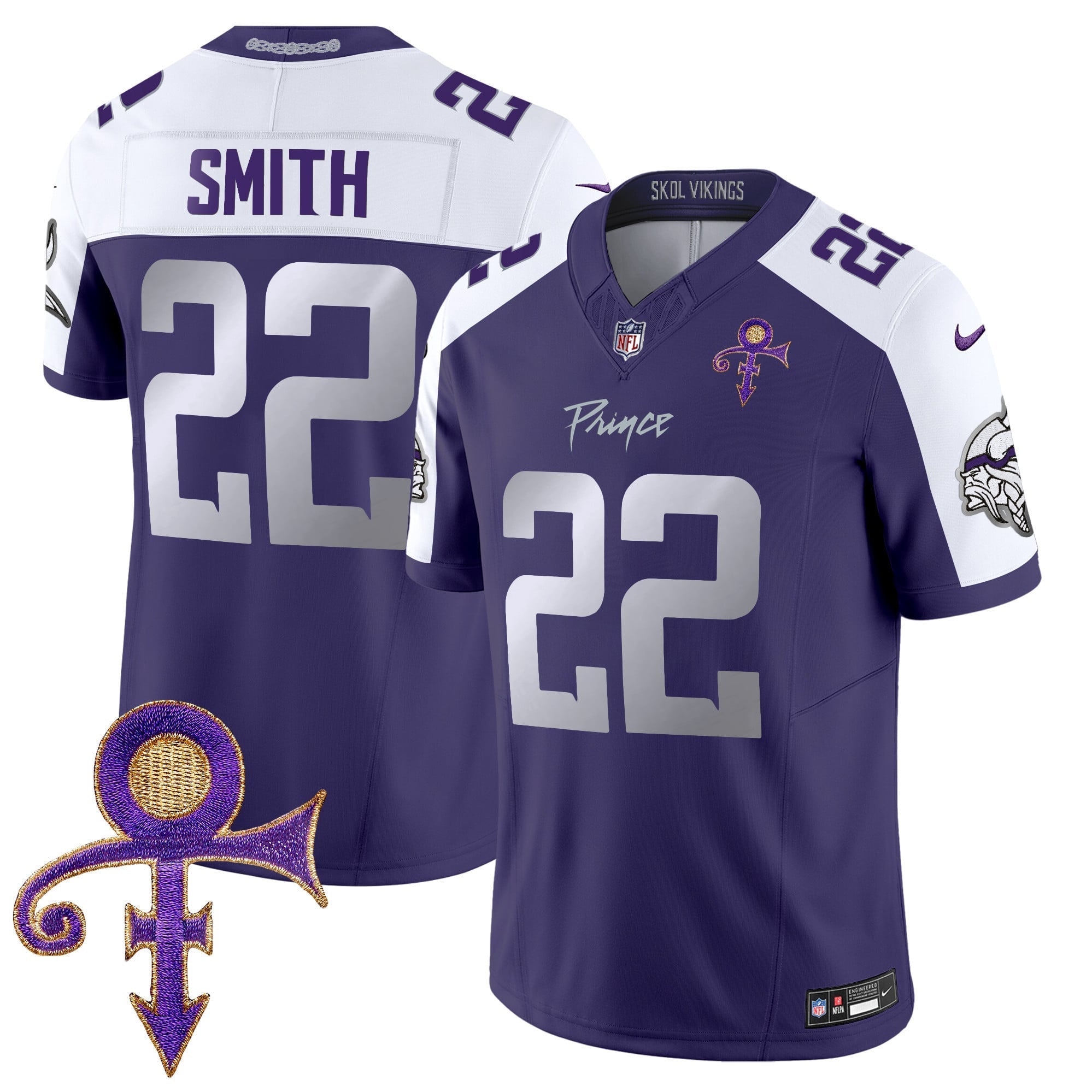 Women's Minnesota Vikings 2024 Prince Vapor Limited Jersey - All Stitched