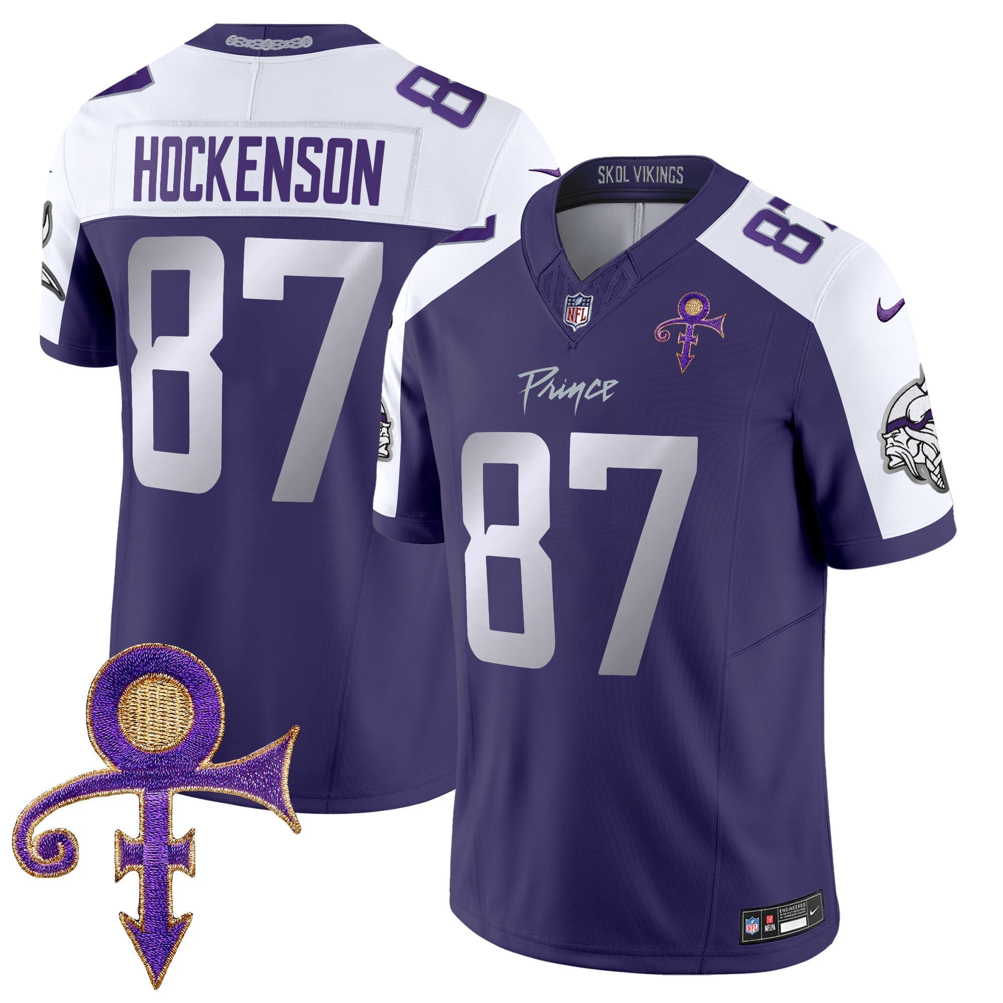 Women's Minnesota Vikings 2024 Prince Vapor Limited Jersey - All Stitched