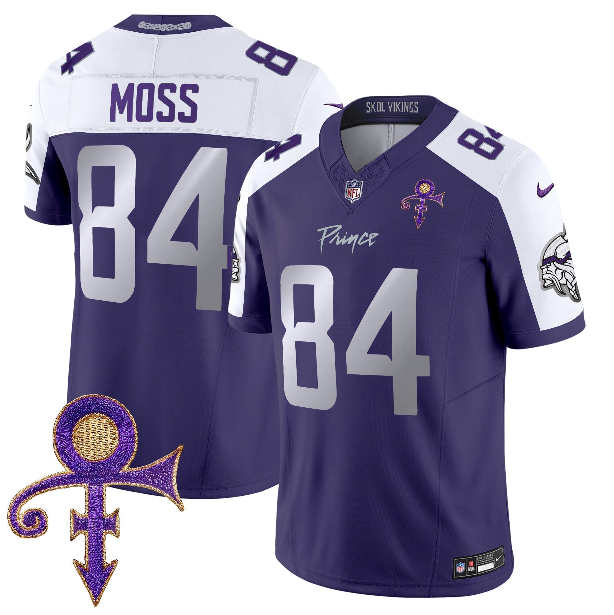 Women's Minnesota Vikings 2024 Prince Vapor Limited Jersey - All Stitched