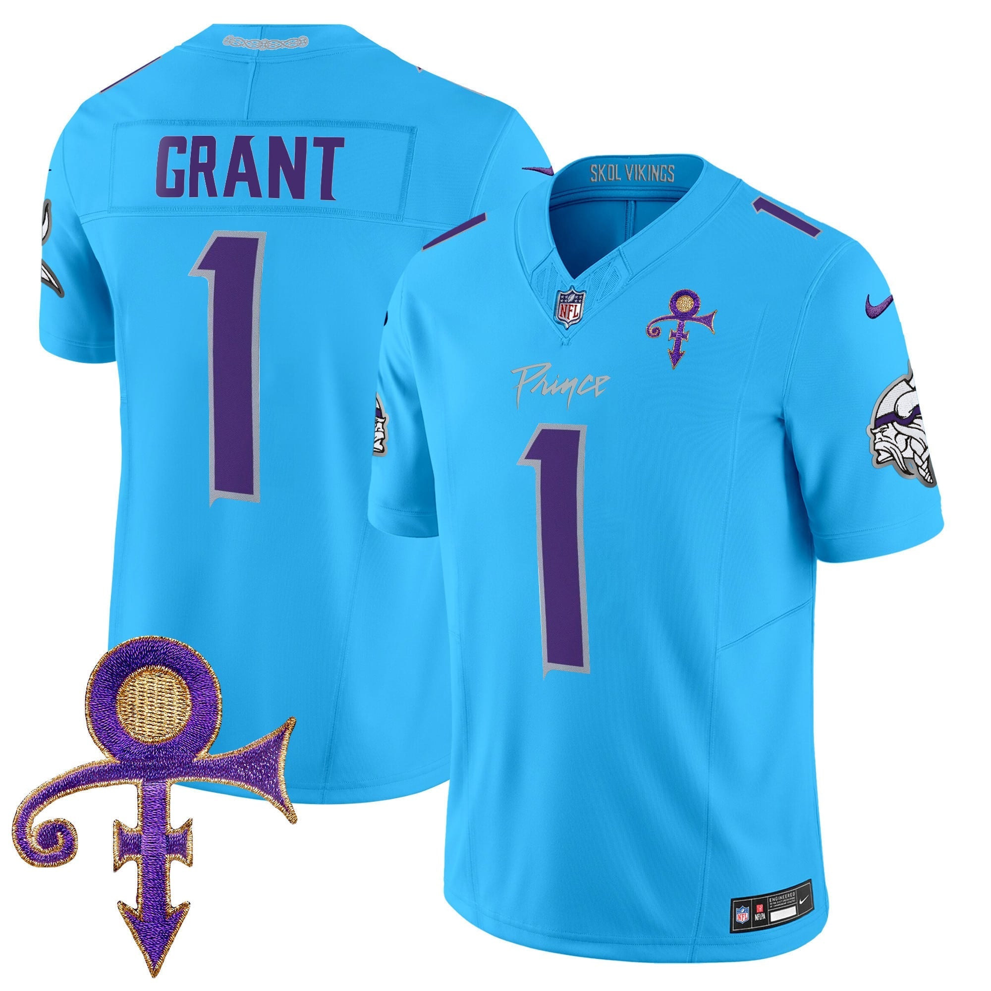 Women's Minnesota Vikings 2024 Prince Vapor Limited Jersey - All Stitched