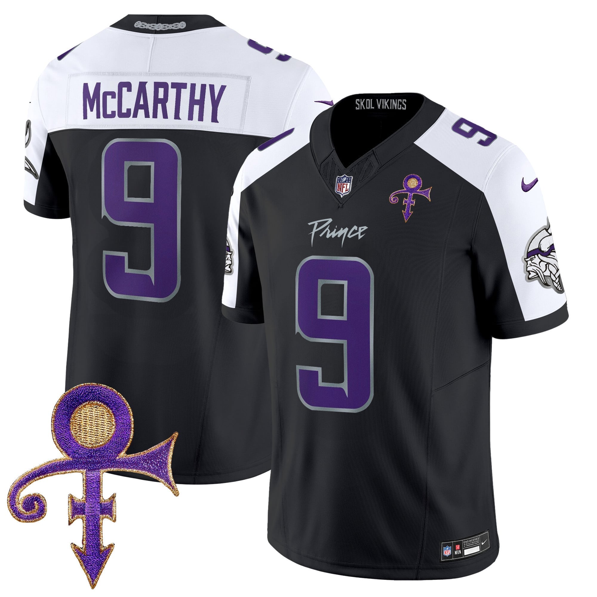 Women's Minnesota Vikings 2024 Prince Vapor Limited Jersey - All Stitched