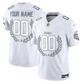 Minnesota Vikings Platinum MVP Vapor Limited Custom Jersey - All Stitched