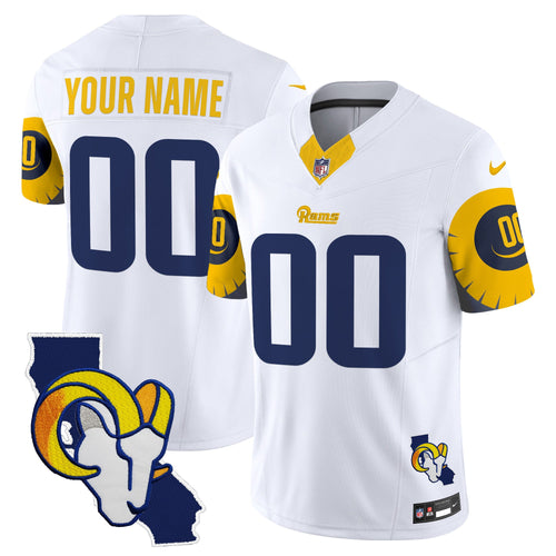 Custom Gender/Name Rams Special Vapor Limited Jersey V2 - All Stitched