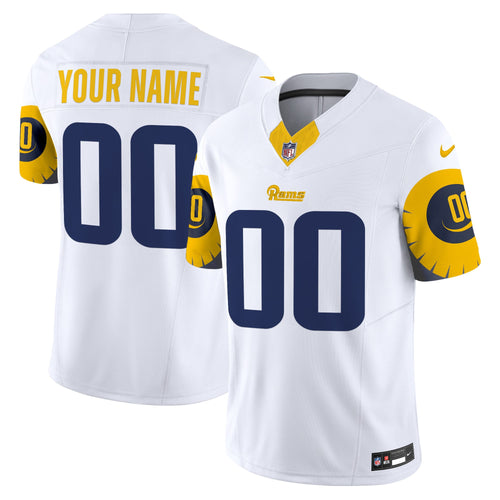 Custom Gender/Name Rams Special Vapor Limited Jersey - All Stitched