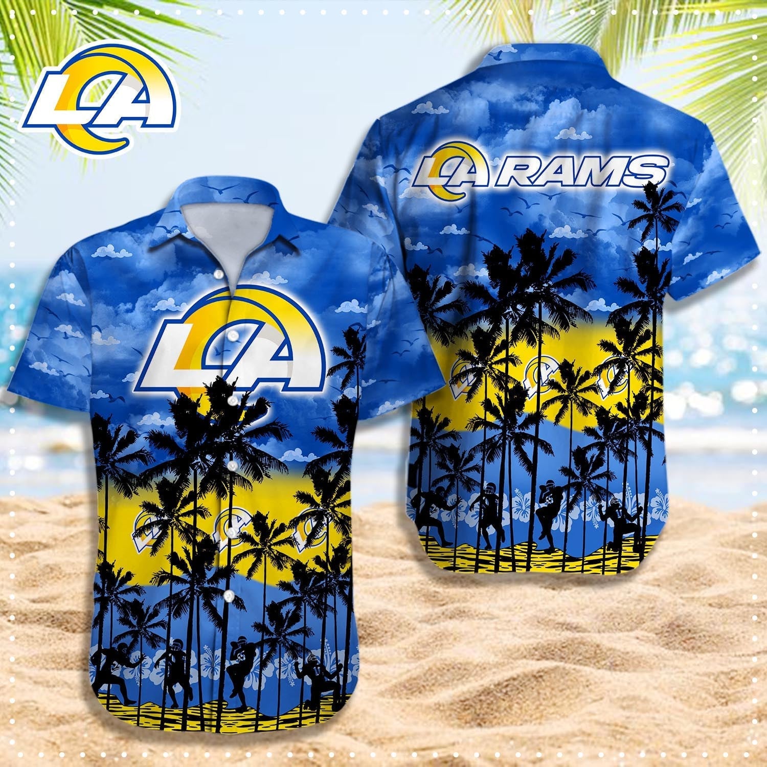 Los Angeles Rams NFL-Hawaii Shirt T-48408