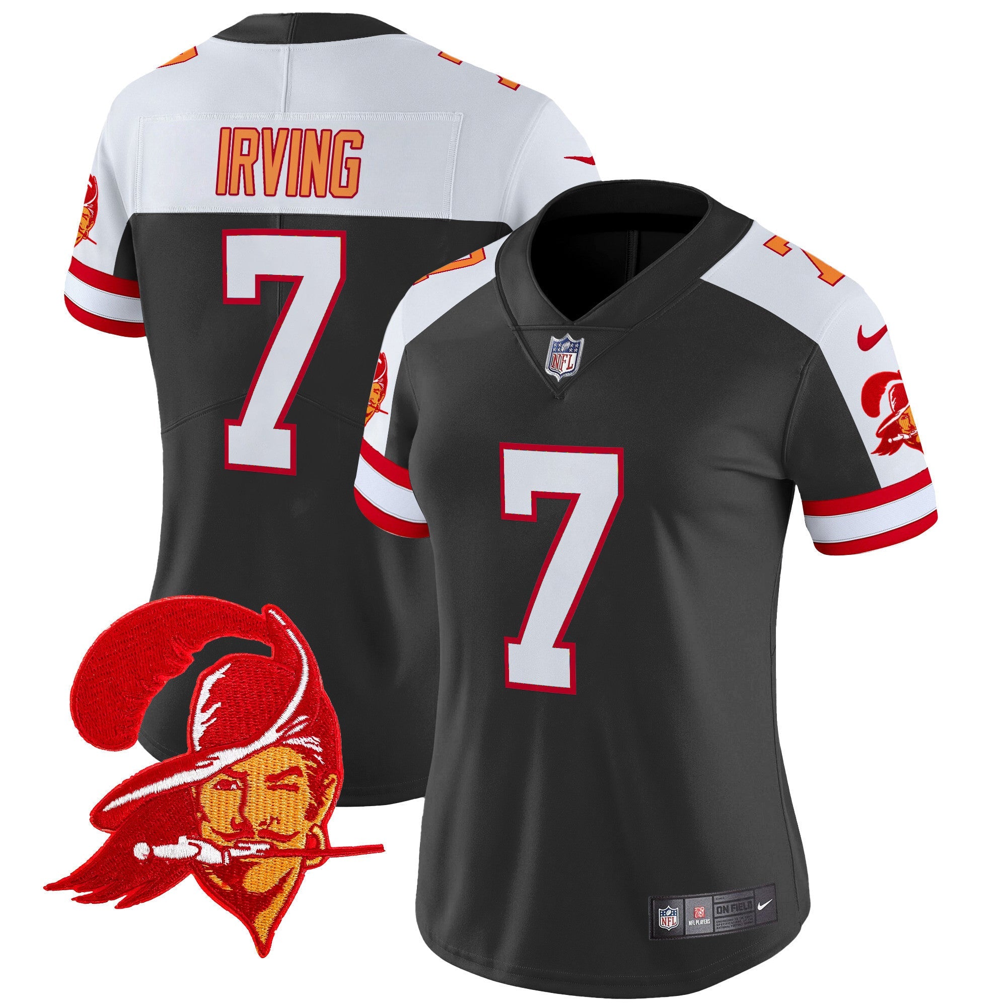 Women's Tampa Bay Buccaneers Throwback Vapor Limited Jersey V2 - All Stitched