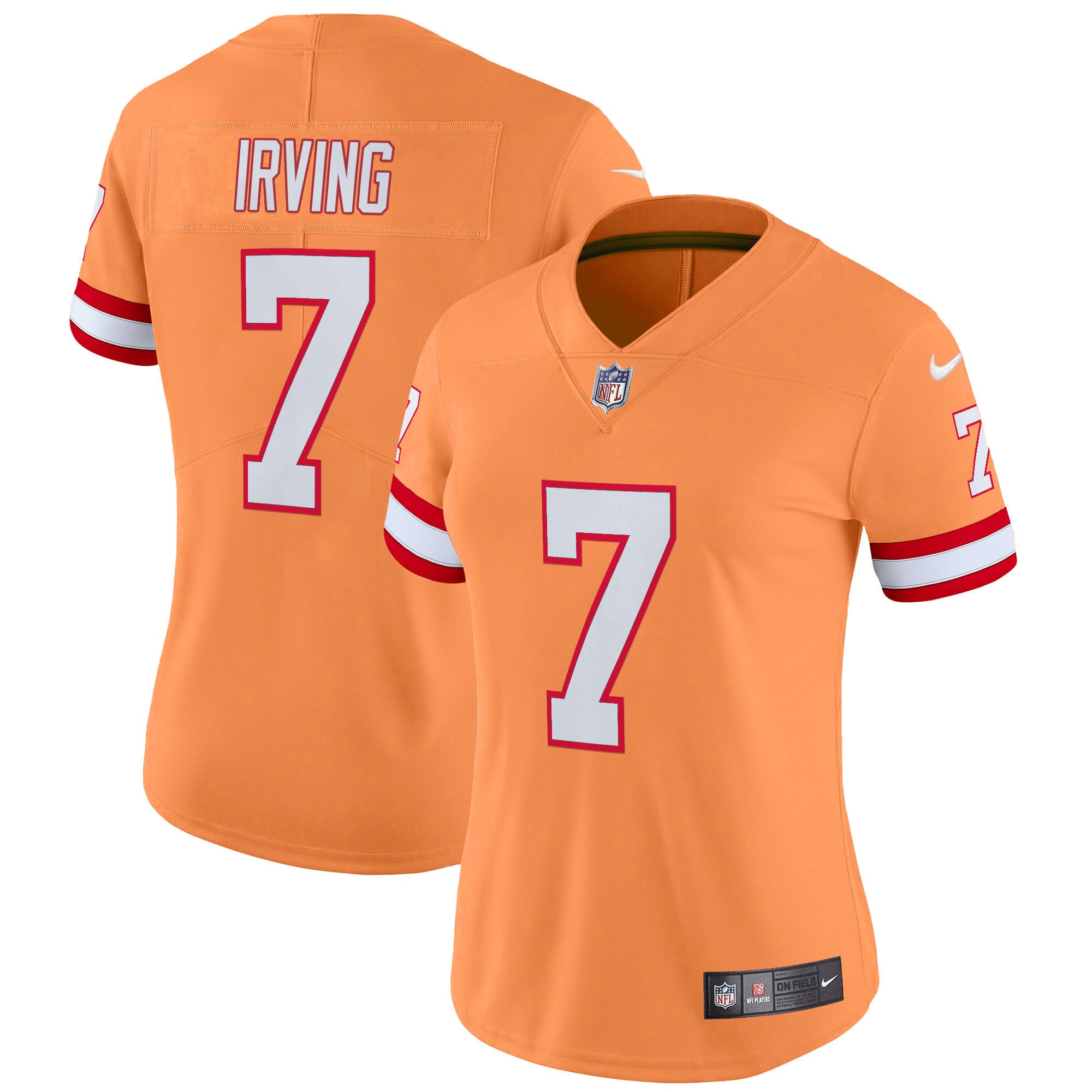 Women's Tampa Bay Buccaneers Throwback Vapor Limited Jersey V2 - All Stitched