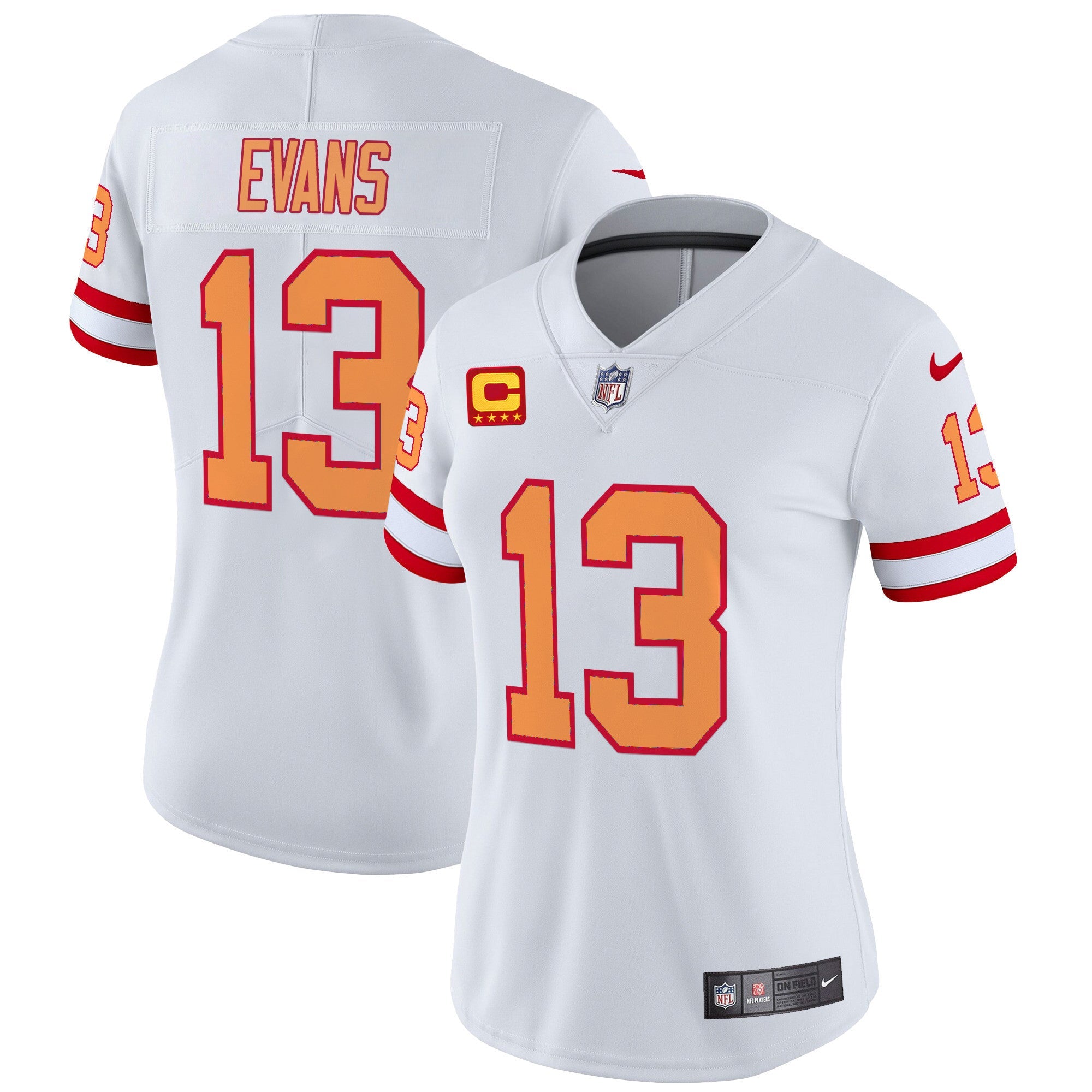 Women's Tampa Bay Buccaneers Throwback Vapor Limited Jersey V2 - All Stitched