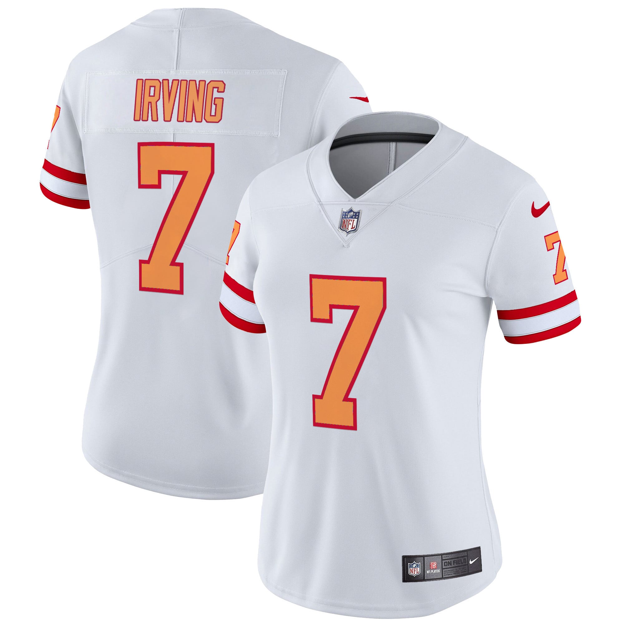 Women's Tampa Bay Buccaneers Throwback Vapor Limited Jersey V2 - All Stitched