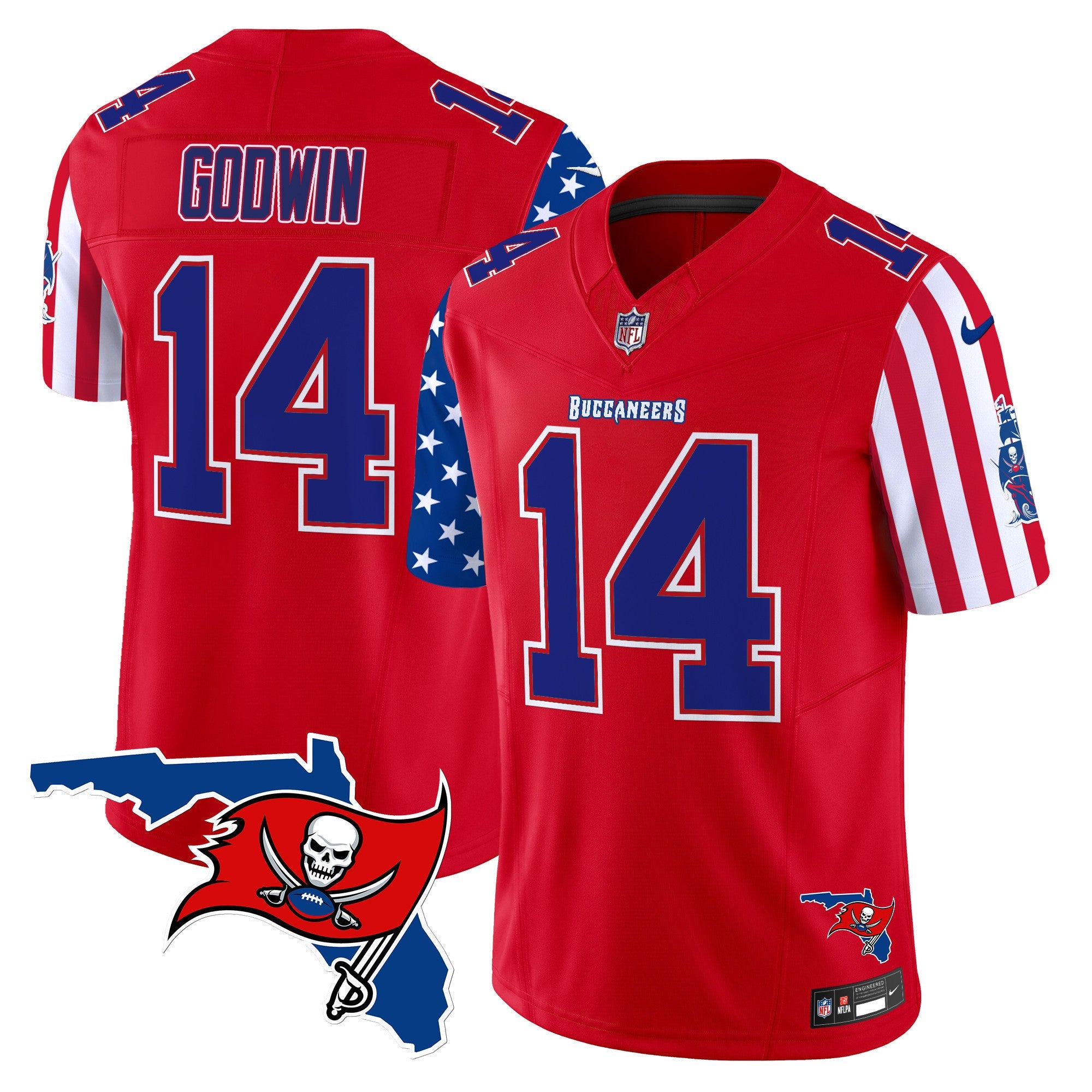 Men's Buccaneers American Style Vapor Limited Jersey - All Stitched
