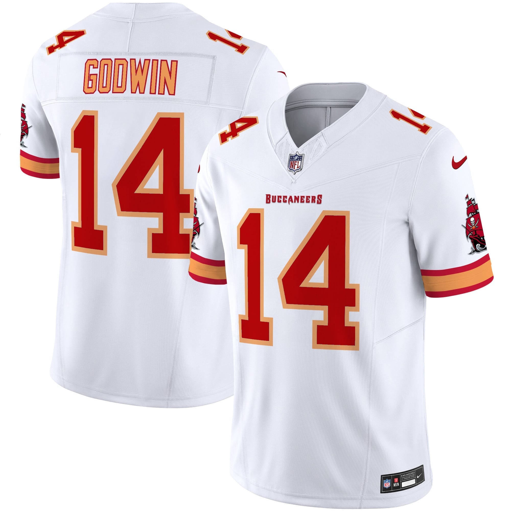 Men's Buccaneers Throwback Vapor Limited Jersey V3 - All Stitched