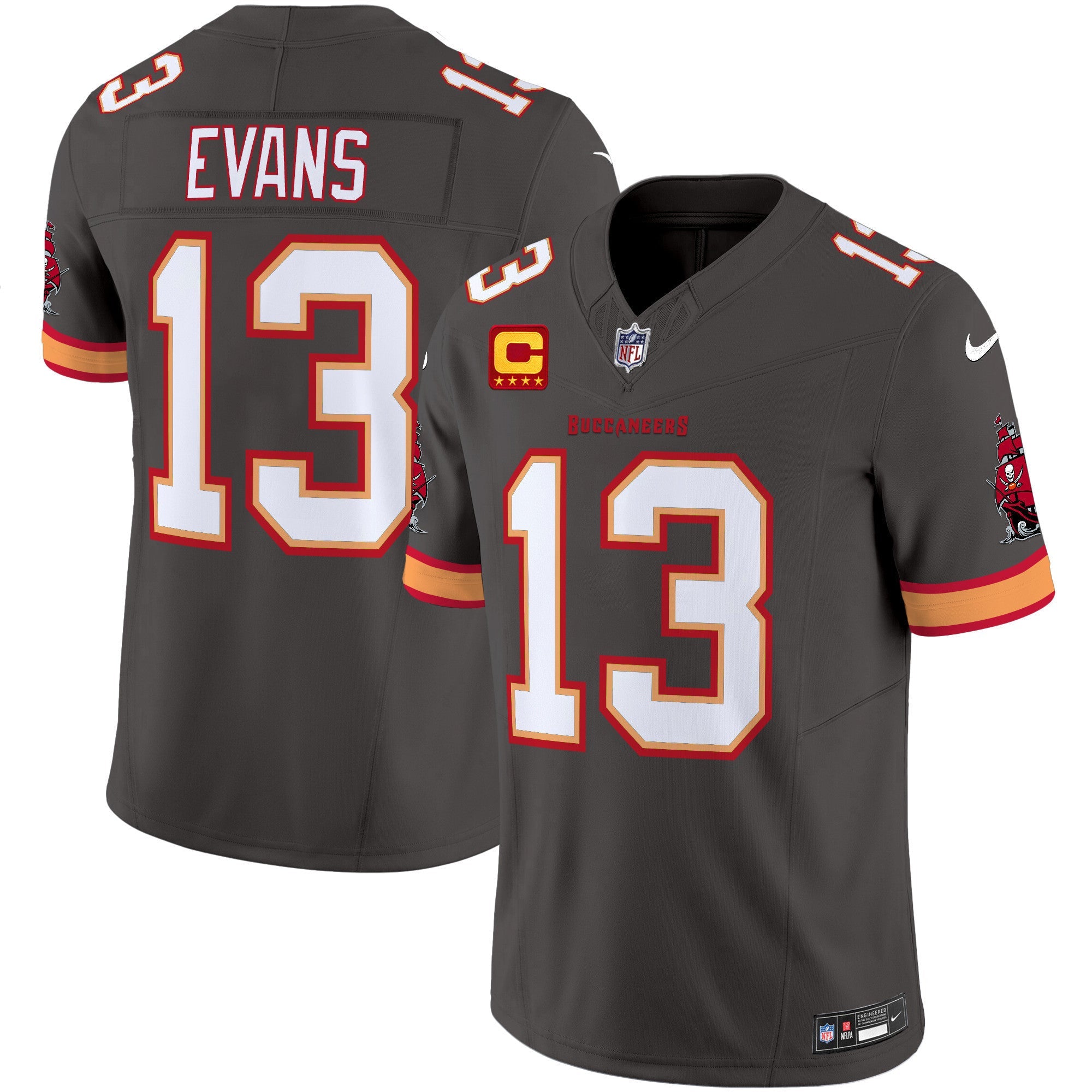 Men's Buccaneers Throwback Vapor Limited Jersey V3 - All Stitched