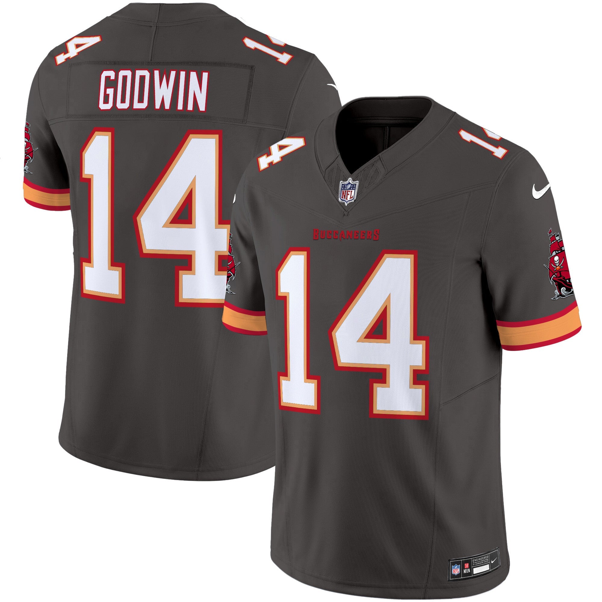 Men's Buccaneers Throwback Vapor Limited Jersey V3 - All Stitched