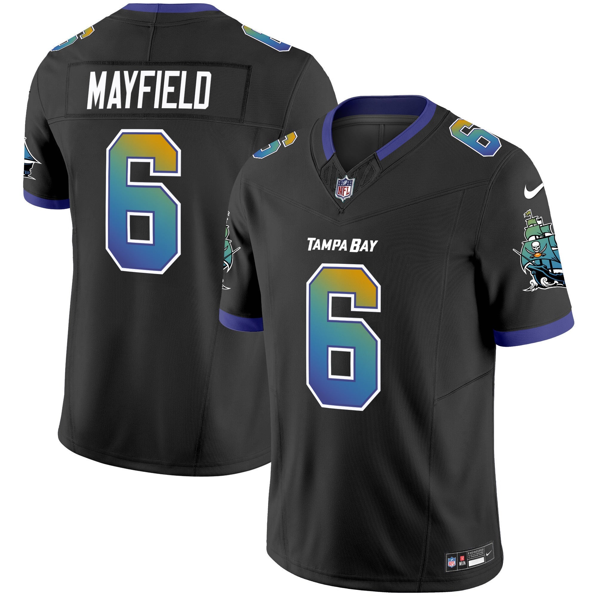 Men's Buccaneers Tampa City Vapor Limited Jersey - All Stitched