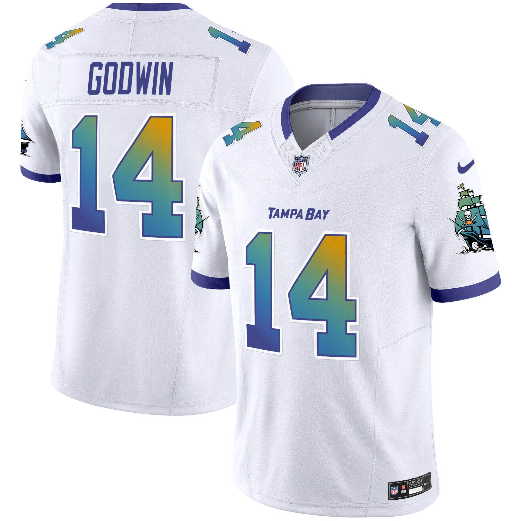 Men's Buccaneers Tampa City Vapor Limited Jersey - All Stitched