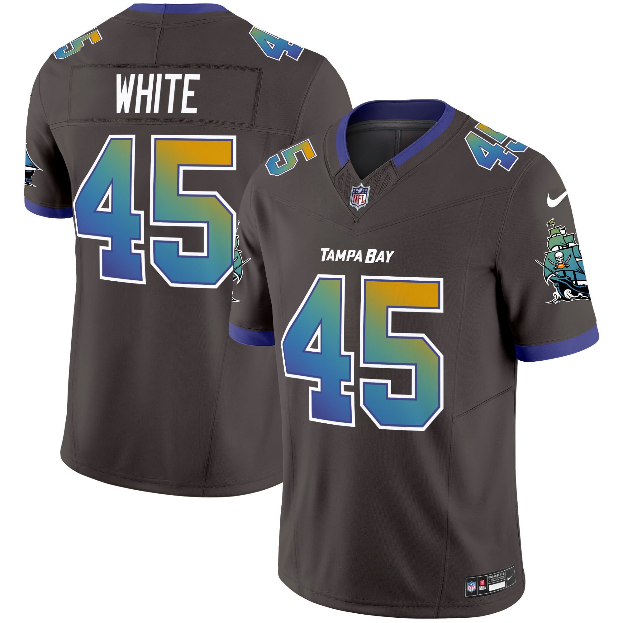 Men's Buccaneers Tampa City Vapor Limited Jersey - All Stitched