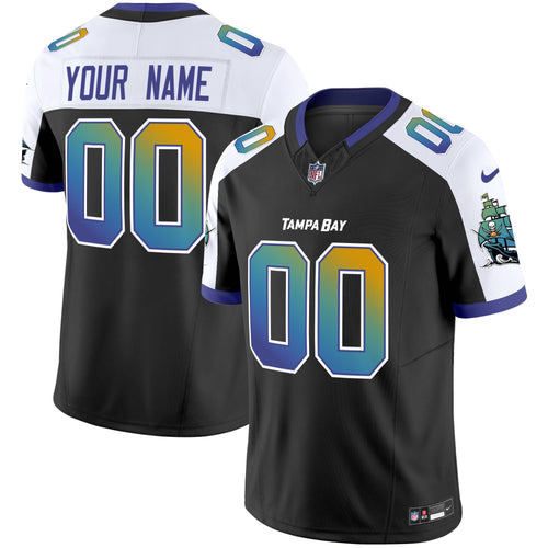 Custom Name/Gender Buccaneers Tampa City Vapor Limited Jersey - All Stitched