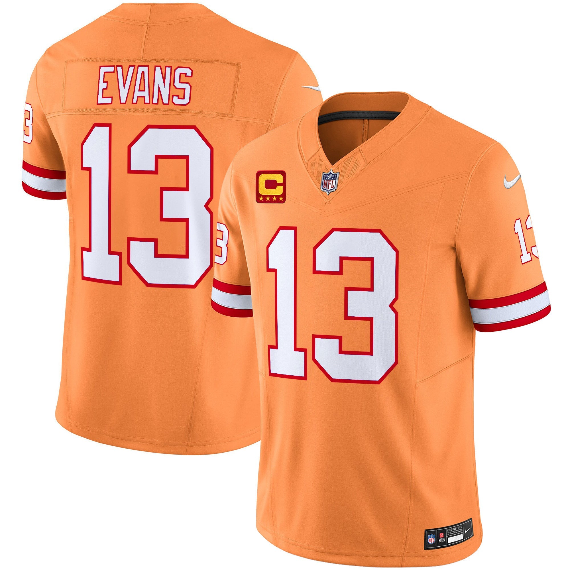 Men's Tampa Bay Buccaneers Throwback Vapor Limited Jersey V2 - All Stitched