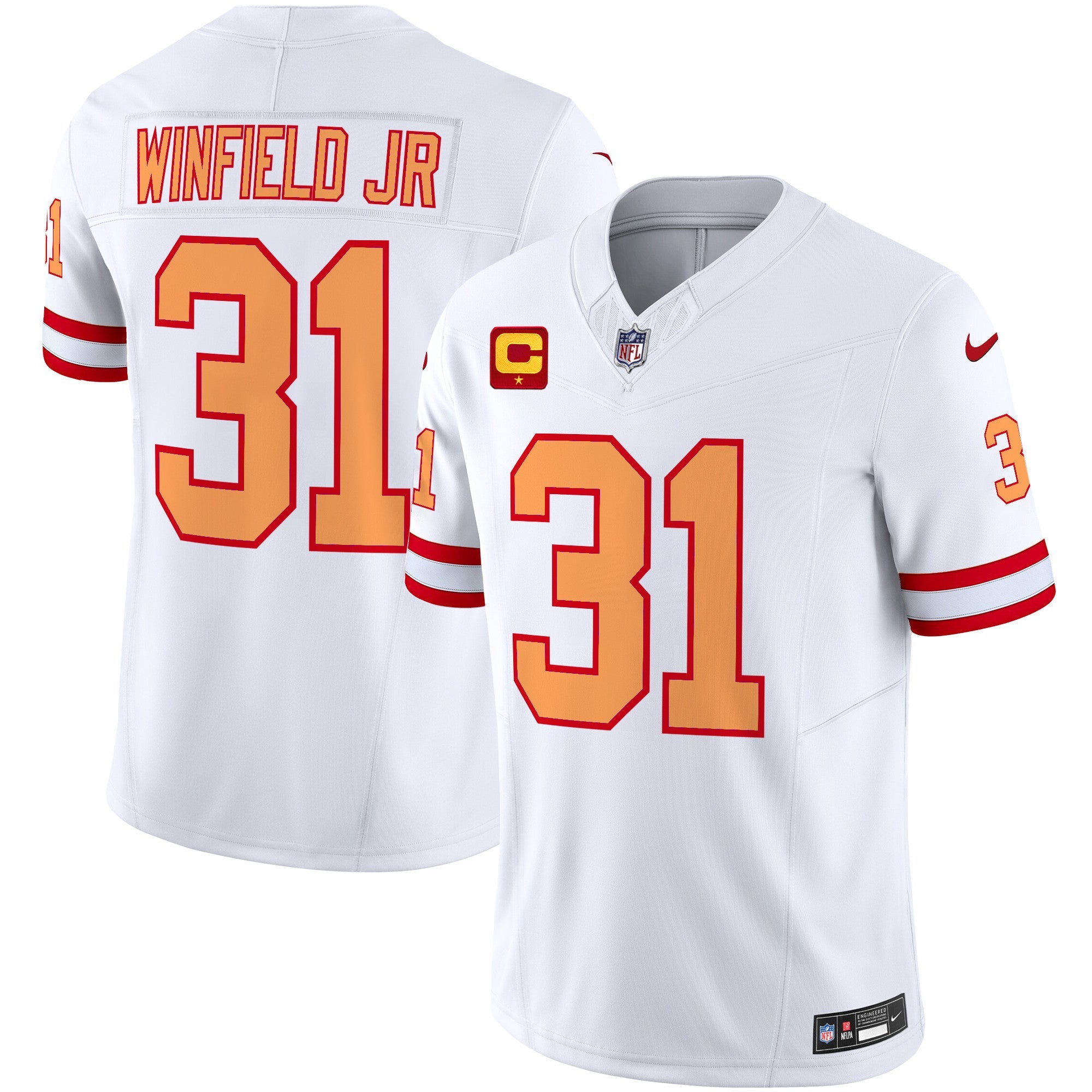 Men's Tampa Bay Buccaneers Throwback Vapor Limited Jersey V2 - All Stitched