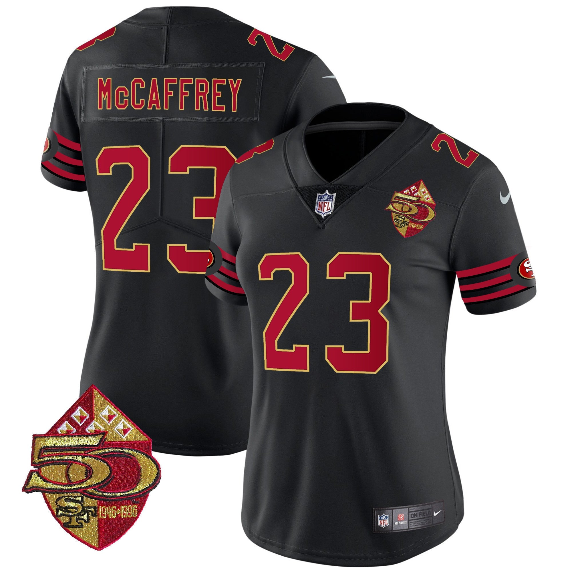 Women's 49ers 1996 Throwback Vapor Limited Jersey - All Stitched