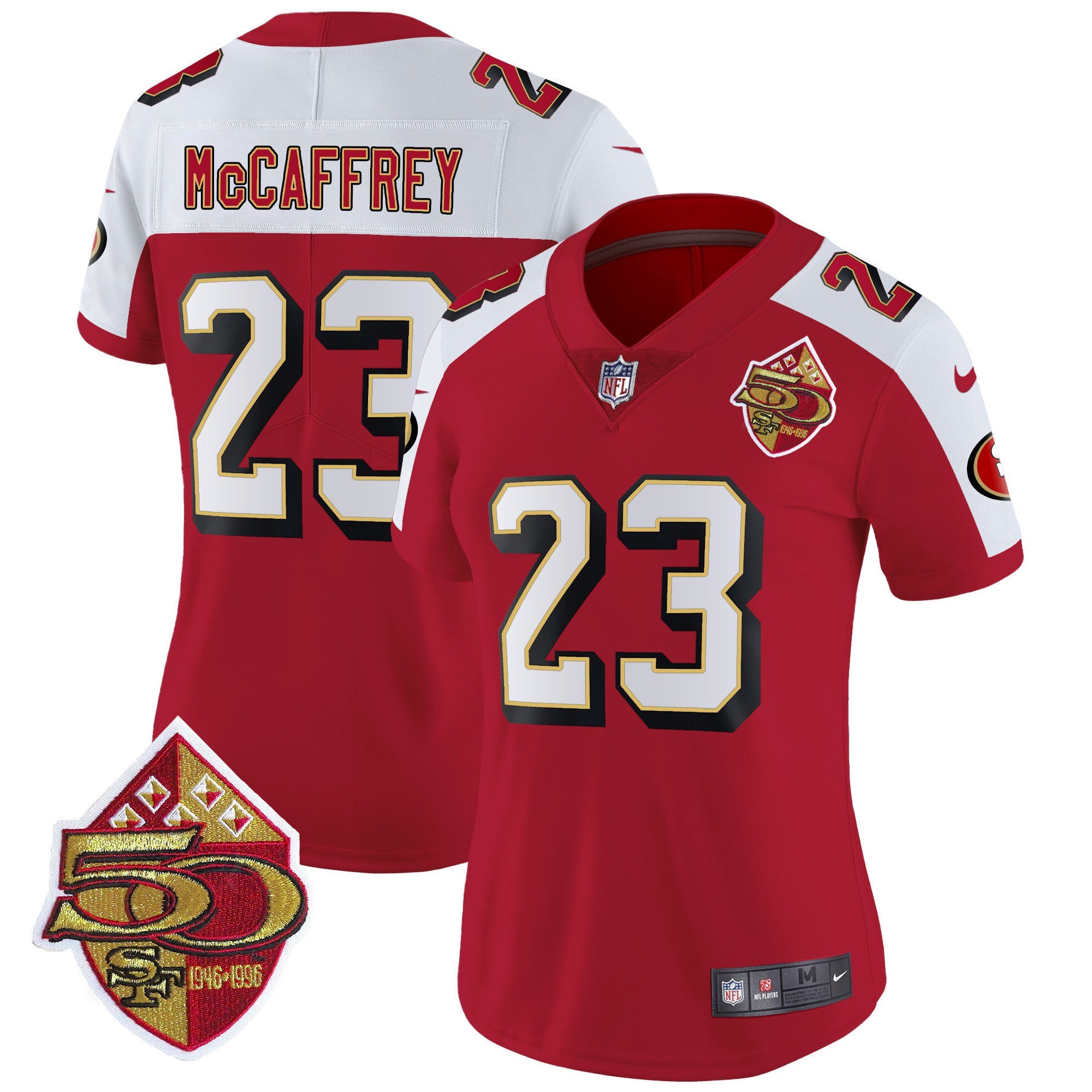 Women's 49ers 1996 Throwback Vapor Limited Jersey - All Stitched
