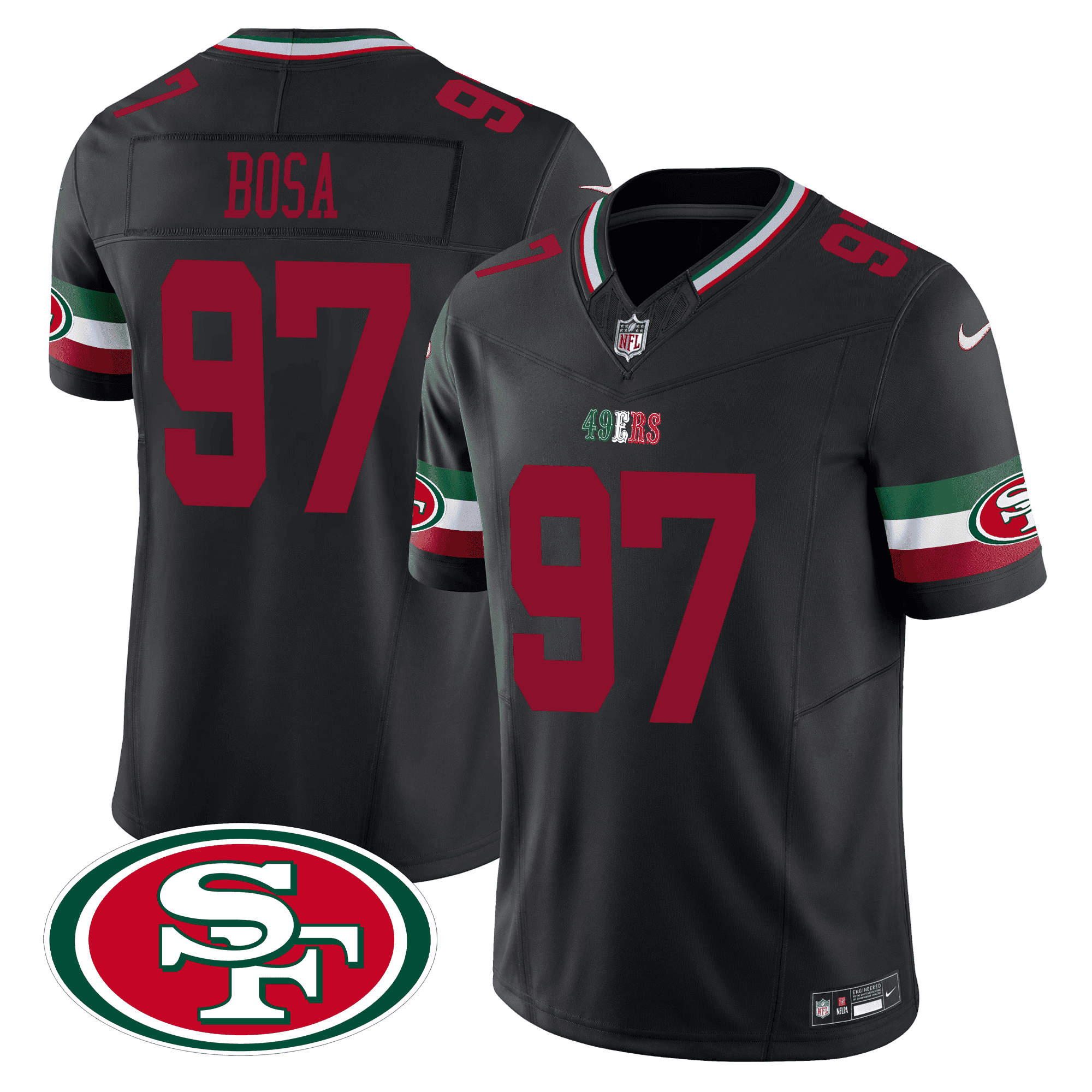 Women's San Francisco 49ers Limited Jersey - Mexico Edition
